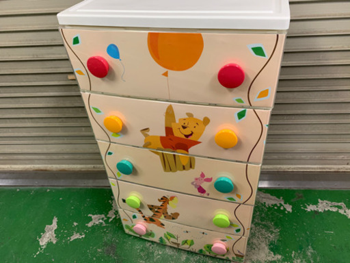 決まりました　プーさん 衣類収納 衣装ケース 子供部屋 などに