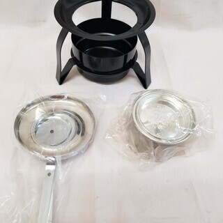 【恵庭発】美品　チーズフォンデュセット　ミルクランド北海道　中古品　PayPay支払いOK！の画像