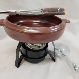 【恵庭発】美品　チーズフォンデュセット　ミルクランド北海道　中古品　PayPay支払いOK！の画像