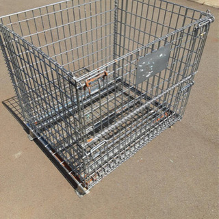 メッシュパレット　ボックスパレット　鉄カゴ