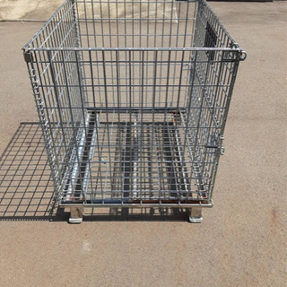 メッシュパレット　ボックスパレット　鉄カゴの画像