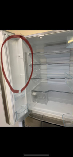 パナソニック 550L 6ドア ノンフロン冷蔵庫 NR-F553T-S Panasonic