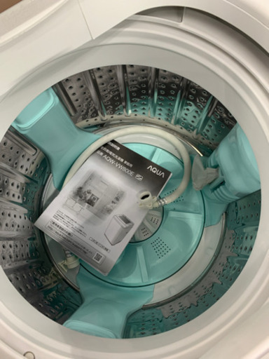 AQUA AQW-VW800E 8.0kg 洗濯機 2017年製