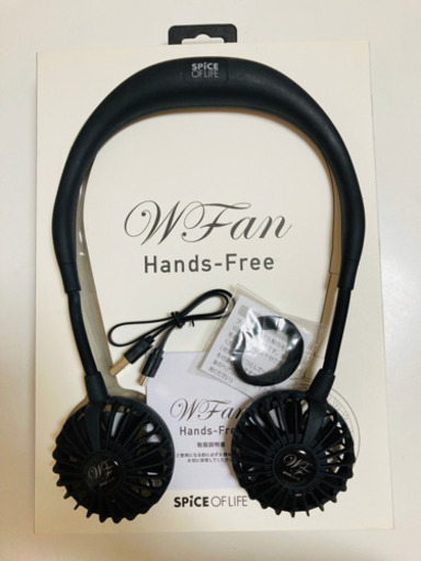 WFan  Hands-Fan  ポータブル扇風機