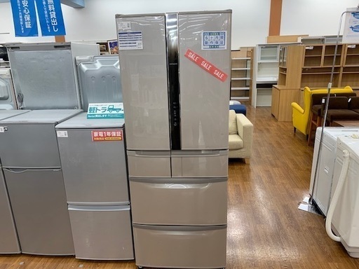 6ヶ月間保証付　HITACHI　6ドア冷蔵庫　2015年製【トレファク所沢店】