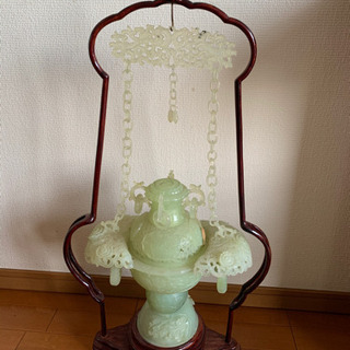 翡翠，香炉，中国古美術，骨董 卸売