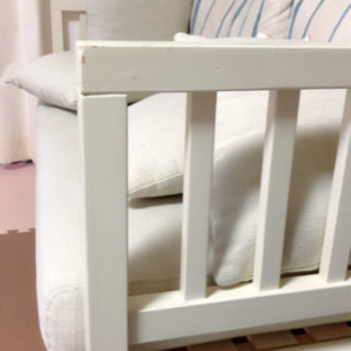 売れました　フレンチカントリー　ソファの画像