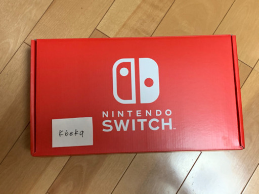 (新品)任天堂スイッチ(L)レッド(R)ブルーお譲りします