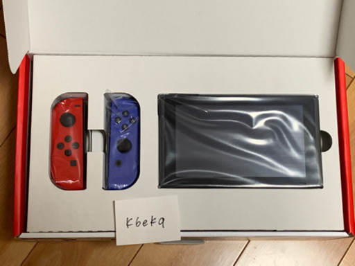 (新品)任天堂スイッチ(L)レッド(R)ブルーお譲りします