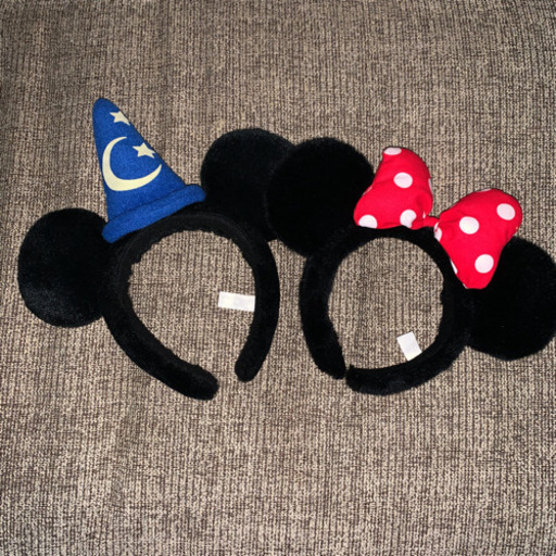 ディズニー ミッキー\u0026ミニー カチューシャ