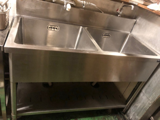 Maruzen 二層シンク　厨房機器　早い者勝ち