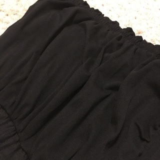 黒 ワンピースチュールドレス オズモーシス の画像