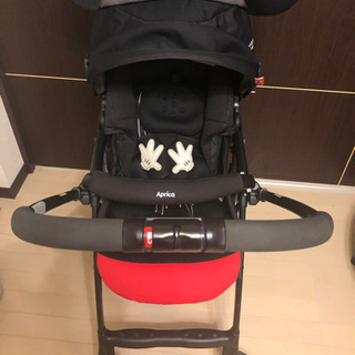 アップリカベビーカーミッキーモデル　定価 : ¥53,460(税込) ★チャイルドシート同時購入合計額から2千円引き！ アップリカベビーカーミッキーモデル 定価 : ¥53,460(税込