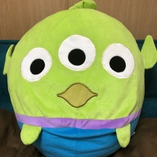 グリーンリトルメン　超BIGクッション