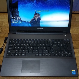 パソコン工房 CLEVO　第4世代CPU搭載 メモリ4G SSD...