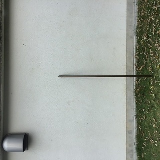 物干竿（アルミ製：茶色）２本組の画像