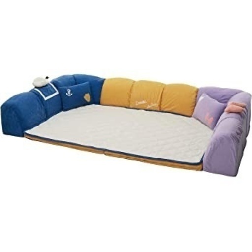 （値下げ）【販売商品名】ディズニー ソファセット なりきり ダブル コーナー クッション セット ドナルド＆デイジー 小【ベルメゾン】