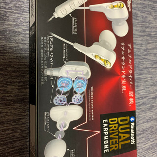 ワイヤレスイヤホン マイク付き 新品