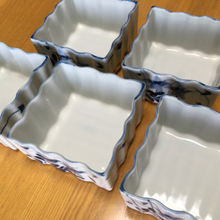 宝仙 四角 中鉢