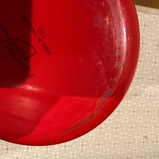 ホーロー鍋 ミルクパン 赤の画像