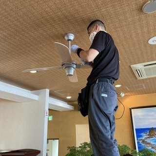 ※急募【未経験可】【時給1250円】一般住宅へのシーリングファン...