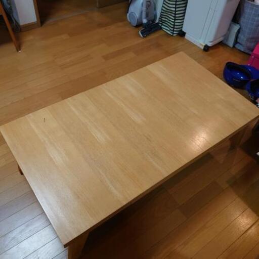 ローテーブル 北欧仕様 伸縮タイプ 4～8人掛け