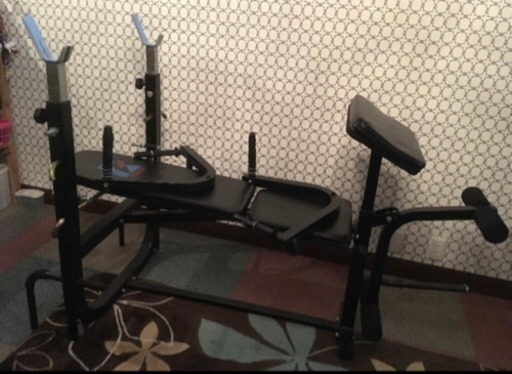 ベンチプレス台　セーフティーバー付