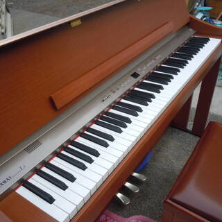 中古 動作確認済！KAWAI/河合楽器 デジタルピアノ■ L5 88木製鍵盤 ピアノタッチ◆純正椅子付き 電子ピアノ 引取り可能な方！近郊配送もの画像