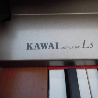 中古 動作確認済！KAWAI/河合楽器 デジタルピアノ■ L5 88木製鍵盤 ピアノタッチ◆純正椅子付き 電子ピアノ 引取り可能な方！近郊配送もの画像