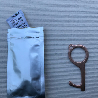 純銅製のアシストフック！コロナ対策に！の画像