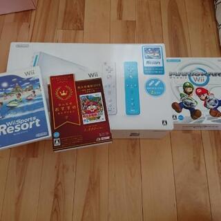 ※値下げ※Wii 本体とゲームソフト３つ