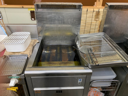 2017年 タニコー TGFL-C45 1槽式 ガスフライヤー LPガス フライヤー 業務用 厨房機器 厨房 引取限定