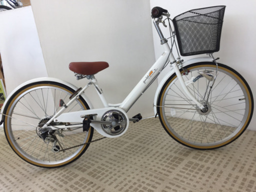 (21) 22インチ オートライト 6段ギア自転車 A19AB08090 新品未使用品 ▲