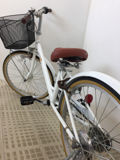 (21) 22インチ オートライト 6段ギア自転車 A19AB08090 新品未使用品 ▲
