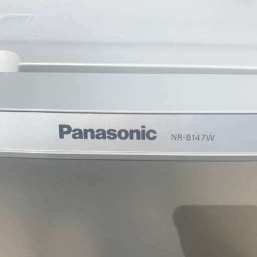 Panasonic 冷蔵庫 NR-B147W-S形 2015年
