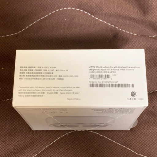 新品 未使用 未開封 AirPods Pro MWP22TA/A その2