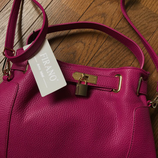 未使用のFIRANOのバックです