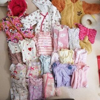 60~80までの長袖ロンパース２０着