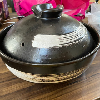 土鍋、すき焼き鍋、カセットコンロセットの画像