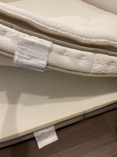 セミダブル 厚さ31cmの通気性に優れたふかふかマットレス