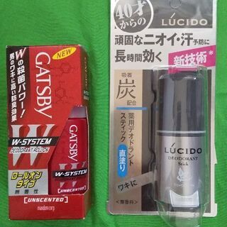 制汗デオドラント  ロール・スティックタイプ  2コ