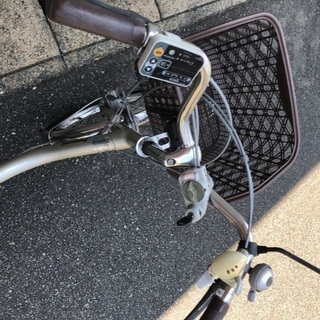 電動自転車 三輪 パナソニック 大容量バッテリーの画像
