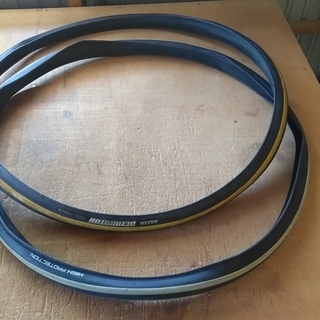 2本 タイヤ　700 X 28C （中古）　