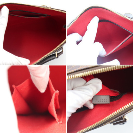《LOUIS VUITTON/ダミエ アルマPM》Aランク 袋 極美品 ブラウン