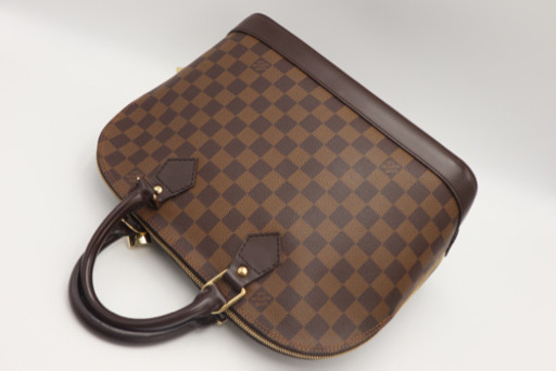 《LOUIS VUITTON/ダミエ アルマPM》Aランク 袋 極美品 ブラウン