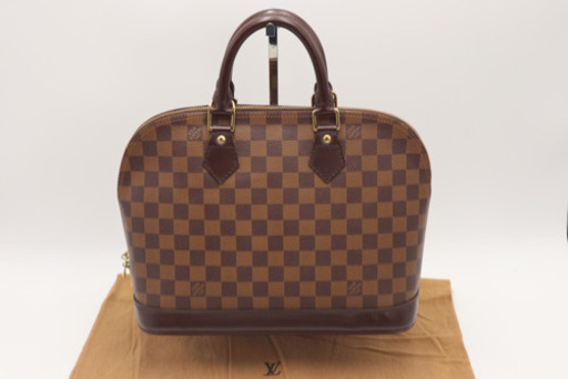 LOUIS VUITTON ダミエ アルマPM  ABランク 袋 美品 ブラウン