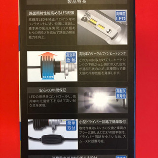 値下げ❣️Ｈ４LEDバルブ（使用１週間）‼️