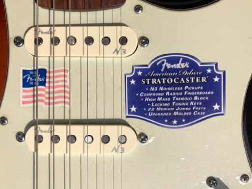 フェンダーUSA 超美品　観賞用　ストラト　AMDX ST N3 3CS/R