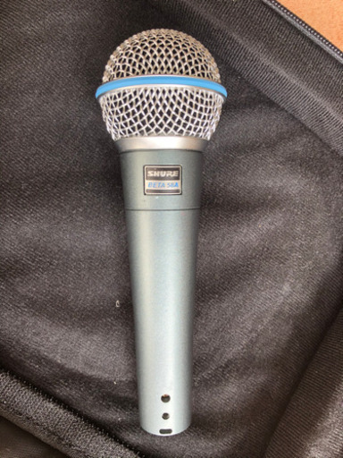 超美品！定番マイク！SHURE BETA58Aと小型ミキサーのセット+キャリーケース