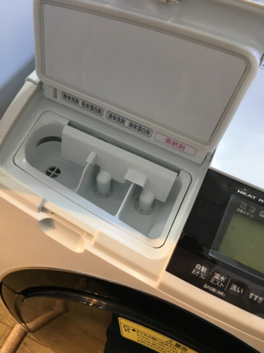 2015年製 HITACHI 11kg/6.0kgドラム洗濯乾燥機 BIGDRUM BD-S8800 ヒートリサイクル 日本製 日立